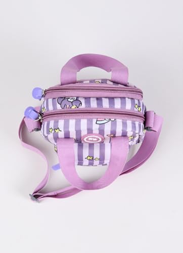 Image of PB Pearlbags Soft Crossbody Shoulder Or Hand Bag or Sling bag Water Resistant Anti Fall Stationery Storage Bag Handbag Clutch Bag Sweet Birthday Gift For 5-10 Years Children Students Girls