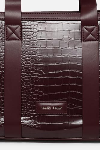 Image of Allen Solly Women's Large Tote Shoulder Bag | PU Leather | Soft Touch | Detachable Sling | College & Daily Carry