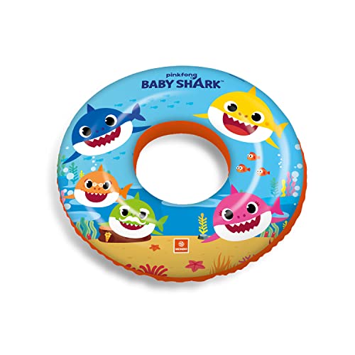 Mondo Toys - BABY SHARK Swim Ring - Flotador Hinchable para bebé – Flotante – Rosquilla Hinchable – Ideal para niño/niña utilizable en Piscina/mar - 16889