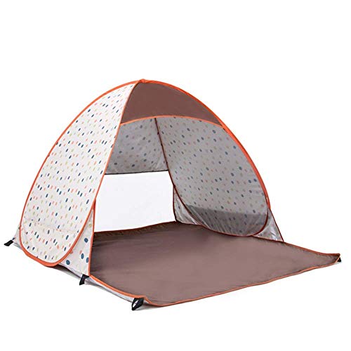 Carpa portátil camping para 2-3 personas azul 140x160x110cm miniatura 3