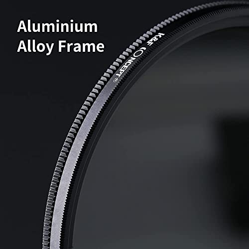 Image of K&F CONCEPT 67mm Variable ND2-ND400 ND Lens Filter (1-9 Stops) for Camera Lens Adjustable Neutral Density Filter with Microfiber Cleaning Cloth (B-Series) (Pack of 2)