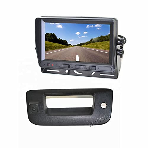 Vardsafe VS482M - Monitor de visión trasera de 7 pulgadas y cámara de marcha atrás para Chevrolet Silverado / GMC Sierra (2007-2013) Cover