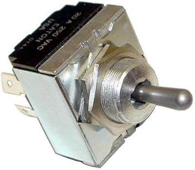 Exact FIT for Lincoln 18209SP Switch 3/4 DPDT CTR-Off - Replacement Part by MAVRIK