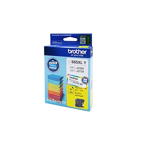 Brother LC665 Yellow Ink Cartridge