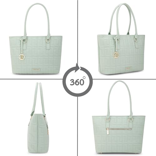 Image of Lavie Luxe Women's Jerry Pro Laptop Handbag | Fits upto 14 inch Laptop | Laptop Bag for Work | Ladies purse | Stylish Shoulder Bag | Gift for Women