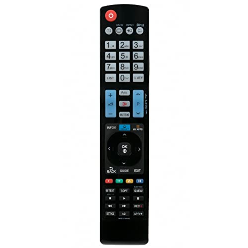 VINABTY AKB73756502 Replacement Remote Control Compatible with LG LED LCD 3D TV 29LN460R 32LA6208 32LA6208AEU 32LA620S 32LA660 32LA6608 32LH510B 32LM620 32LM620S 32LM660 32LM660S 32LN570R