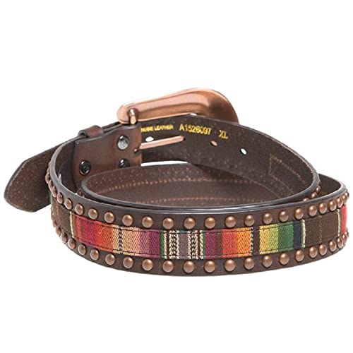 ARIAT Women's Serape Center Copper Nail Edge Belt3