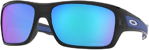 Oakley Turbine OO9263 - Gafas de sol rectangulares para hombre, correa + paquete con kit de gafas de diseñador iWear