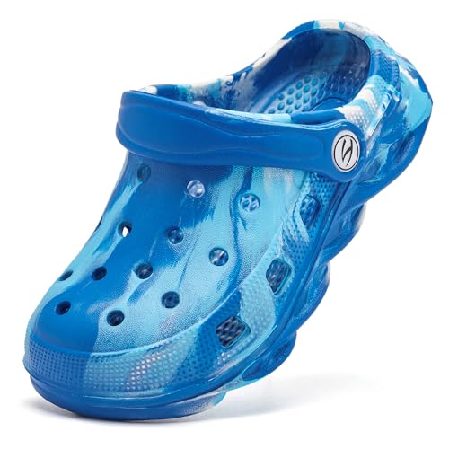 hobibear boys and girls classic graphic garden clogs slip on sandals water shoestoddlerlittle kidsbig kids