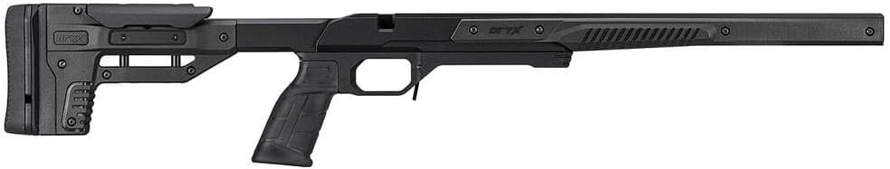 MDT Oryx Sportsman Remington 700 SA LH Black Chassis, Rifle Stock for Remington 700, Left Hand (109688-BLK)