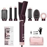 Air Styler 7 en 1 MaxAIR 2.0 de PARWIN PRO BEAUTY Doble voltaje automático, Jasper Plum