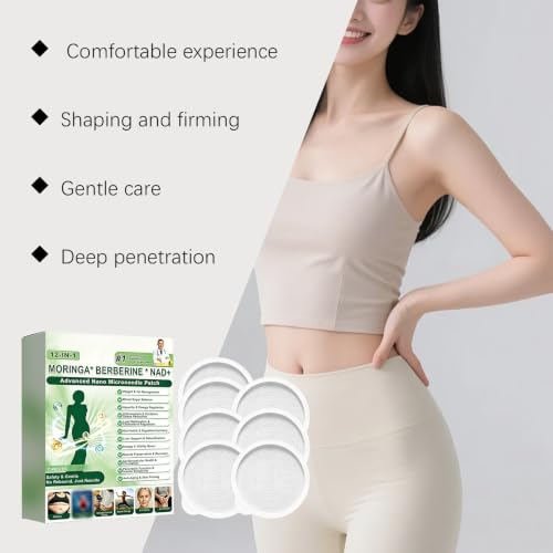Plaster do pielęgnacji ciała z mikroigłami Moringa, berberyna NAD+(7 sztuk)