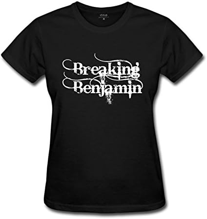 Breaking Benjamin Cotton T Shirt for Women
