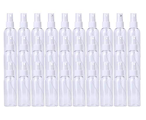 DIY Crafts Pack Of 30 Pc, Mist Mini Spray Bottles, Fine Mist Mini Clear Spray Bottles with Pump Spray Cap - for Essential Oils, Travel, Perfumes - Ref(Pack Of 30 Pc, Mist Mini Spray Bottles)-image-42