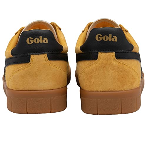 Image of Gola Men's Hurricane Suede Sun /Black /Gum 8 M