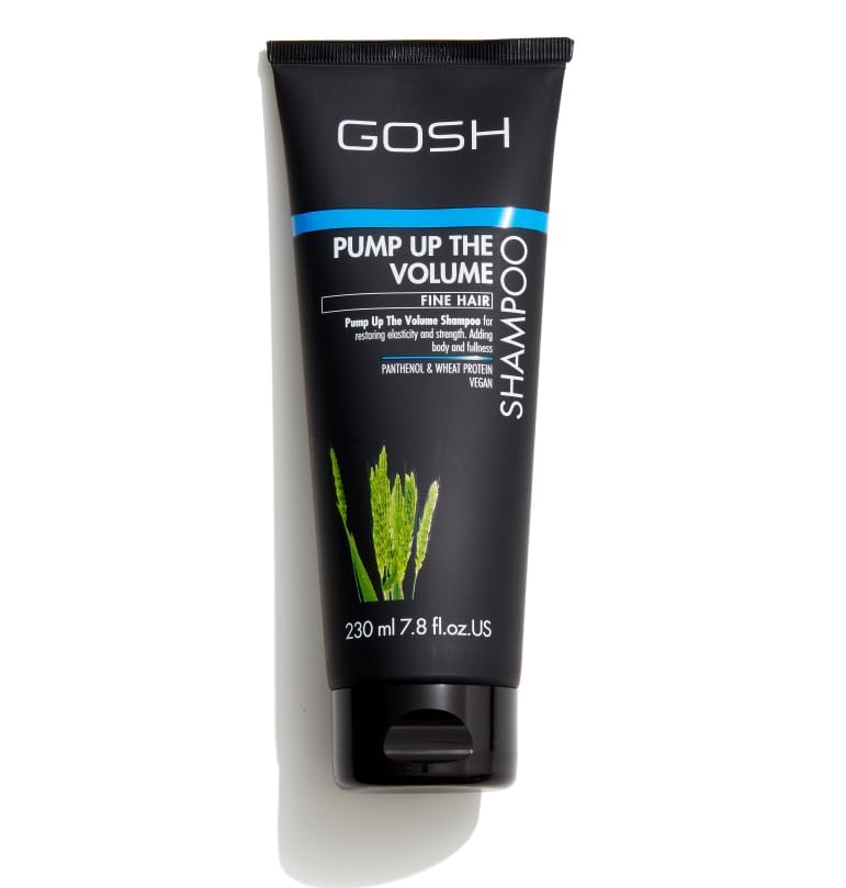 GOSH PLUMP UP THE VOLUME Hair Shampoo for Fine Hair 230 ml, 230 ml (Pack of 1)