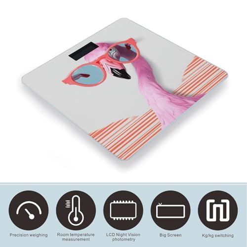Báscula Digital de Baño Hello Glasses Flamingo miniatura 3