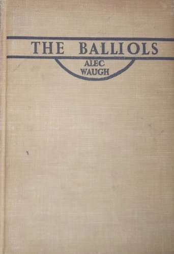 The Balliols B000P1SDA8 Book Cover