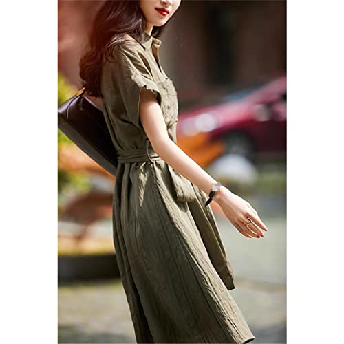 Robe d'été rétro ample et légère XXL pour masquer les complexes