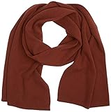 sisley schal Scarf in FINE Cashmere Blend with ribbed knit.