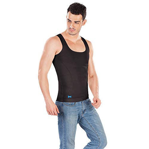 Image of dermawear Men Mild Compression Shapewear Vest Zenrik Everyday for Abdomen and Chest
