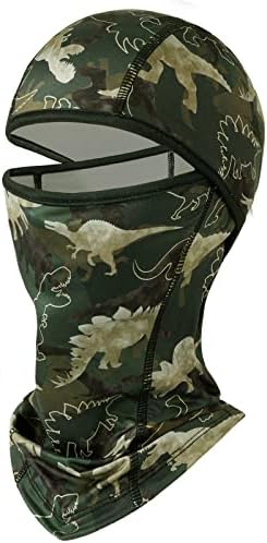 Dinosaurs Kids Balaclava Windproof Ski Face Warmer Neck Warmer for Boys Girls