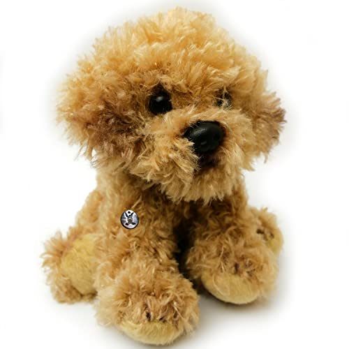 Doodle Doudou chien Labradoodle Caniche en peluche Peachi