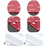 EveBeaty Sticky Adhesive Pads Compatible with Nextbase, Heavy-Duty Double-Sided Windshield Mounting Pads – Secure, No-Slip Grip – Easy Installation & Removal – Compatible with All Models