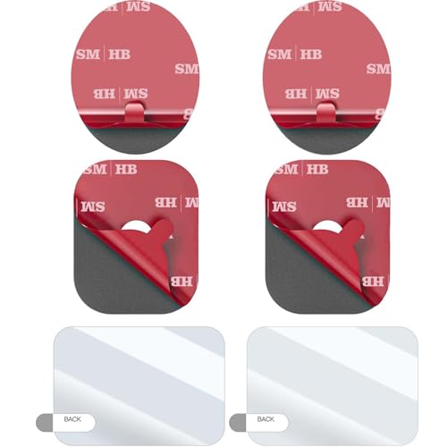 EveBeaty Sticky Adhesive Pads Compatible with Nextbase, Heavy-Duty Double-Sided Windshield Mounting Pads – Secure, No-Slip Grip – Easy Installation & Removal – Compatible with All Models