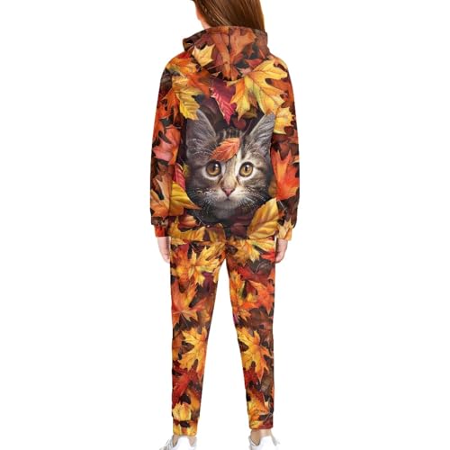 HUIACONG Sweat Set for Kids Sweatsuits Children Boys Sweat Suit for Girls2