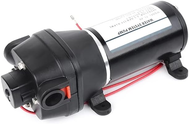lateral view of the FL-40 pump with its product label visible.