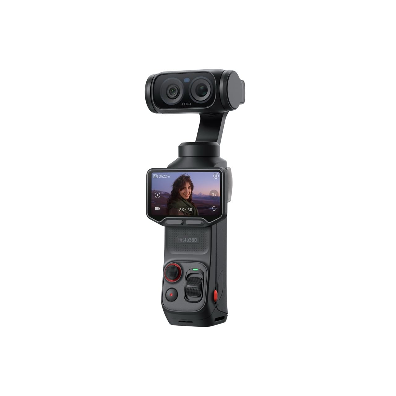 Insta360 Luna Ultra, Standard-Bundle | Modulkamera mit Sensor 2,5 cm (1 Zoll), Video 8K 3D, HiFi-Audio, 6-Achsen-Stabilisierung, Wi-Fi 6