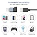 Vanjua 3 Pack Micro USB to USB C Adapter, Data Transfer Adapter, for Galaxy S7/S7 Edge/S6/J7, LG G4, and More Devices (3)