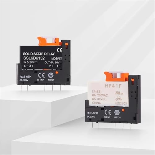 Base de soudure PCB pour relais HF41F SSL6D support mince 5 broches