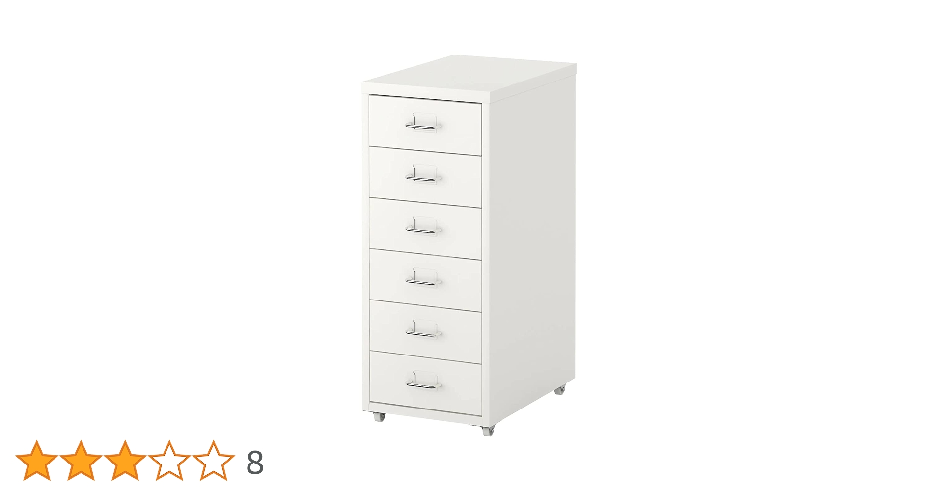 Amazon.co.jp: IKEA HELMERキャスター付き引き出しユニット、28