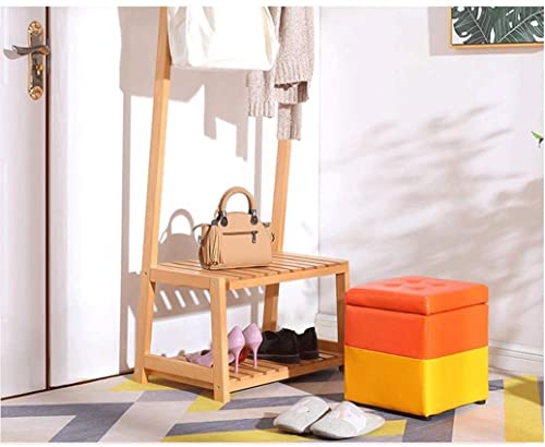 Banc pour changement de chaussures et tabouret de rangement compact - 7