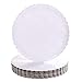 12" White Scalloped Edge Cake Boards, 25 ct