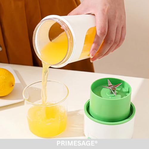 Image of PRIMESAGE Juicer Mixer Grinder Mini Juicer for Home Bullet Mixer Jar Juicer Machine Juicer Grinder for Fruits Portable Blenders for Smoothies and Juices Mixer | Portable 580ML