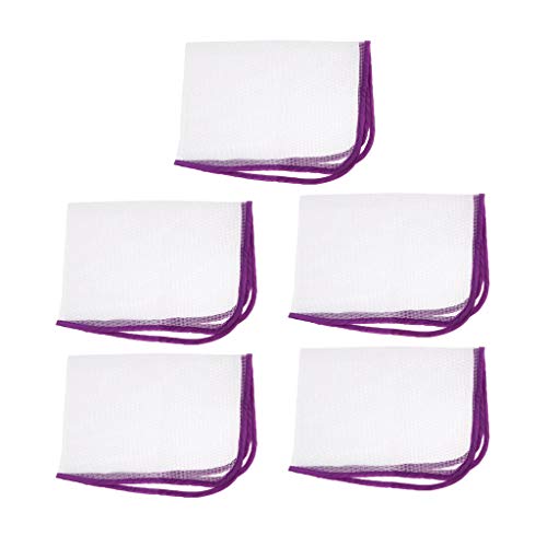 Homozy 5 folhas de pano para passar roupa, protetor de tela, protetor de prensa, roupas 35 x 50 cm