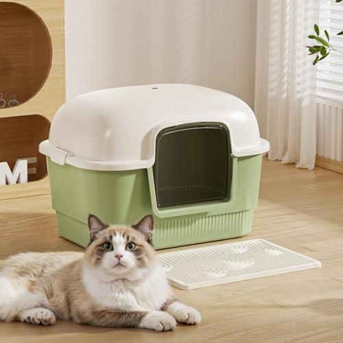 Arenero Para Gatos Grande Cerrado Con Tapa Y Pala miniatura 7