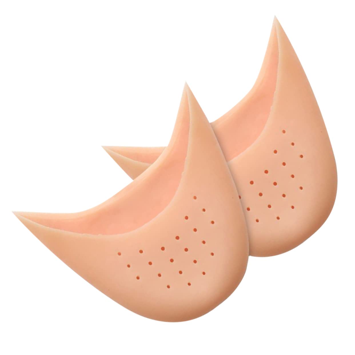 COLLBATH 1 Pair Silica Ballet Pads High Heel Boots for Women Gel Insoles Heeled Boots for Women Shoe Cushion Heels Shoe Inserts Heeled Loafers for Women Silicong Gel Pad Dance Shoe Pad