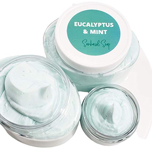 Eucalyptus And Mint Whipped Body Butter. Natural Lotion. Unisex. Summer Moisturizer #TOP7