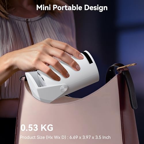 Polocsh HY300 PRO Mini Projector With Wifi And Bluetooth 180°Rotatable Portable Smart Projector Built-In Android Tv 11.0 1080P Support Short Throw Outdoor Auto Keystone 130'' Screen Home Theater Projector thumb #1
