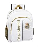 Licencia oficial Real Madrid CF niños Equipaje, Blanco, Talla Única
