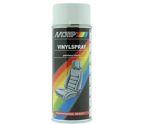 Supergift.com White 400Ml, Leather & Vinyl Spray Paint, Professional Car Seat Leather Restoration (White)