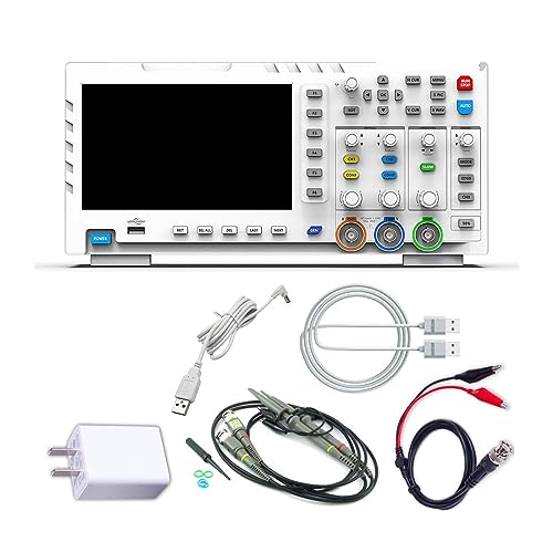 Oscilloscope de bureau 1014D haute précision avec double entrée et boîtier robuste