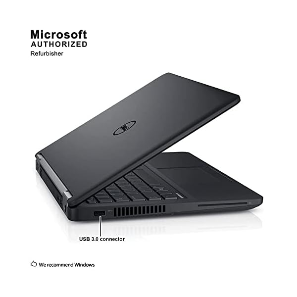 Dell Latitude E5270 12.5in Business Laptop Computer, Intel Dual-Core i5-6300U up to 3.0GHz, 8GB RAM, 256GB SSD, Bluetooth 4.1, USB 3.0, HDMI, Windows 10 Professional (Renewed) - Image 5