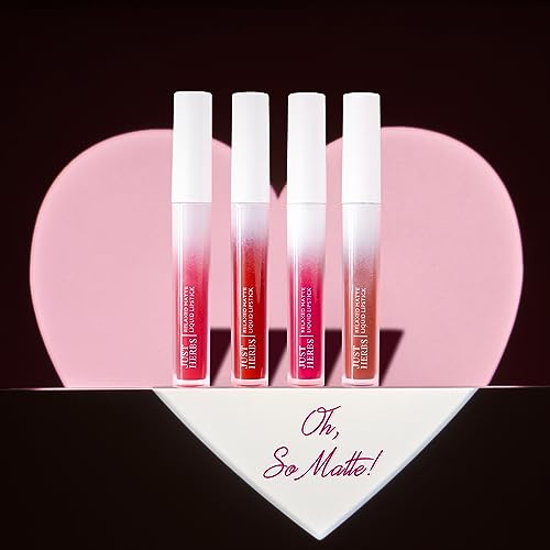 Just Herbs Relaxed Matte Liquid Lipstick Lip colour for Women, - Image 7
