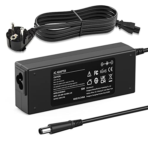 【Sicuro e stabile】Caricatore Computer HP Portatile ha una tecnologia a chip IC integrata, con una varietà di funzioni intelligenti, che possono prevenire sovracorrente IC, tensione di errore IV, cortocircuito SC e surriscaldamento interno IO. Certificato UL / CE / FCC / RoHS, è più sicuro di altri adattatori. Abbiamo un servizio post-vendita perfetto, garanzia di rimborso di 30 giorni/garanzia senza preoccupazioni di 12 mesi e servizio clienti amichevole 24 ore!