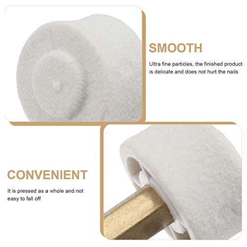 POPETPOP 10Pcs Dog Pet Prego Moedor Moedor Prego Elétrica Cabeça de Substituição Dicas Garra Pet Pre
